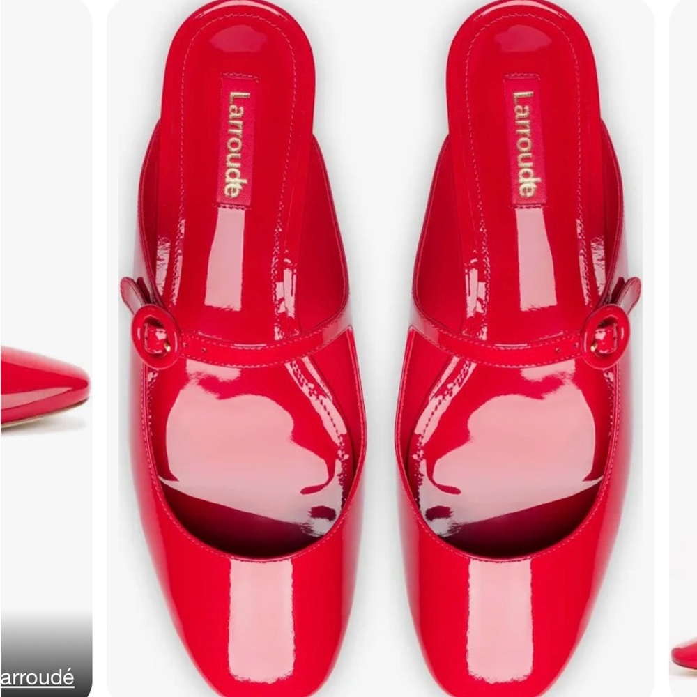 Larroude Blair flat mule